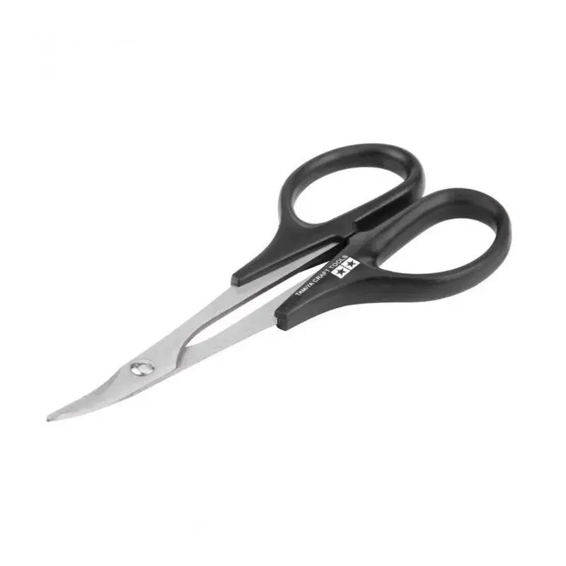 TAMIYA Metal Hard Stainless Steel RC Car Scissor Toll 74005 For RC Vehicle Boat Body Shell Bodyshell Curved Scissors RC Tool