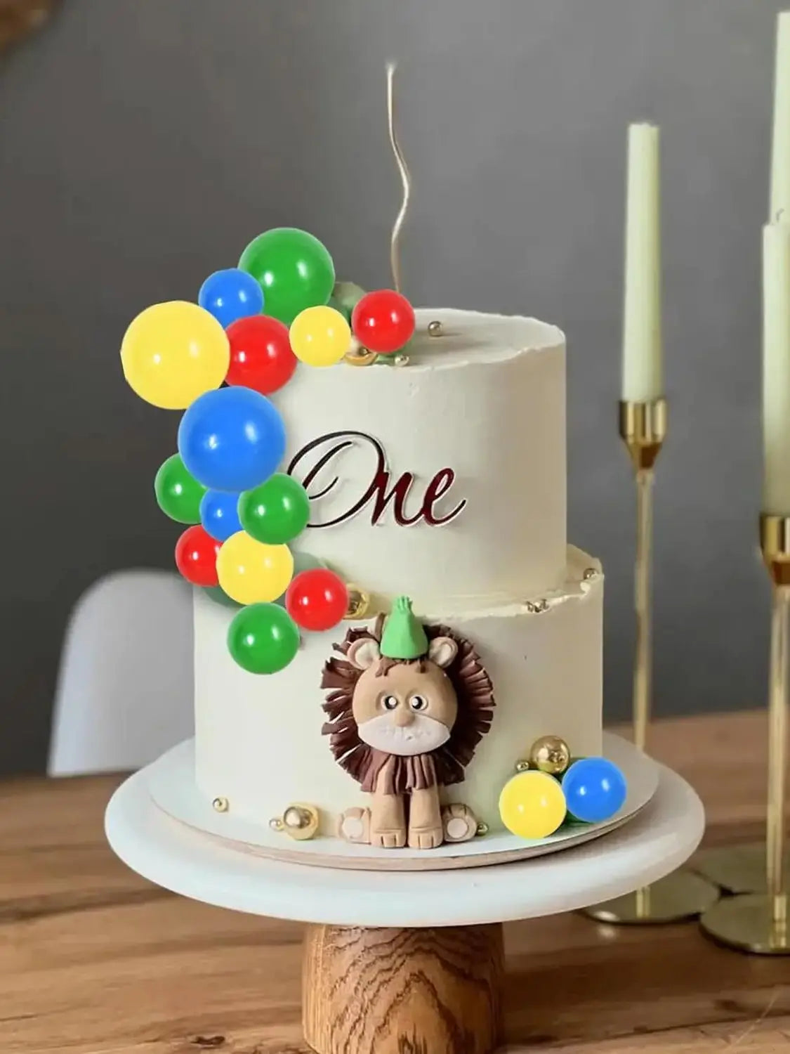 40 Pcs Mini Balls Cake Decorations Foam Balls DIY Cake Topper Insert Balls for Baking Birthday Wedding Baby Shower Anniversary