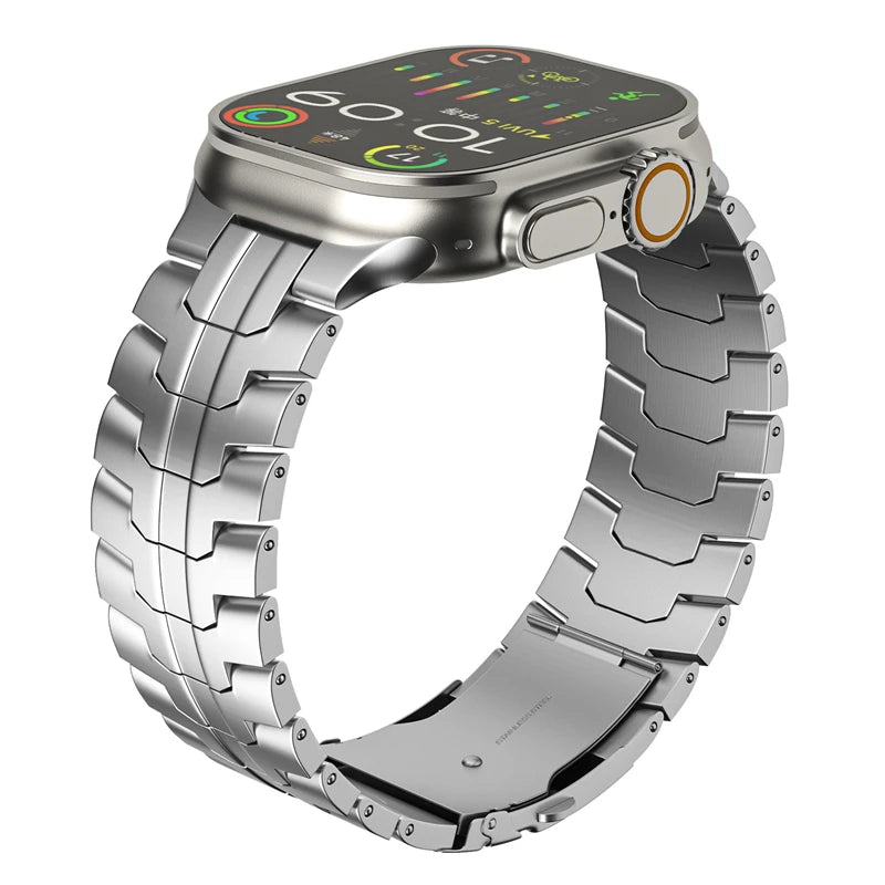 Stainless Steel Strap For Apple Watch Series 11 10 9 8 SE 3 46mm 45mm 42mm 44mm Metal Bracelet Band For iWatch Ultra 3/2/1 49mm