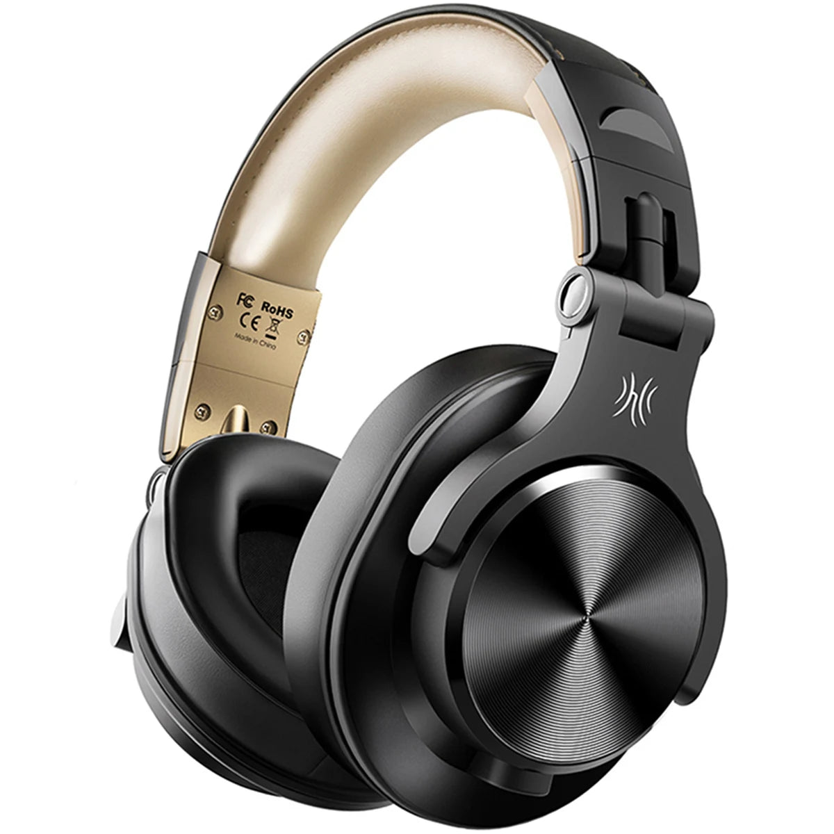Oneodio A70 Wireless Bluetooth 5.2 Headphones 72Hrs Over Ear Hi-Res Audio 3.5mm/6.35mm Wired Studio DJ Headset With Microphone