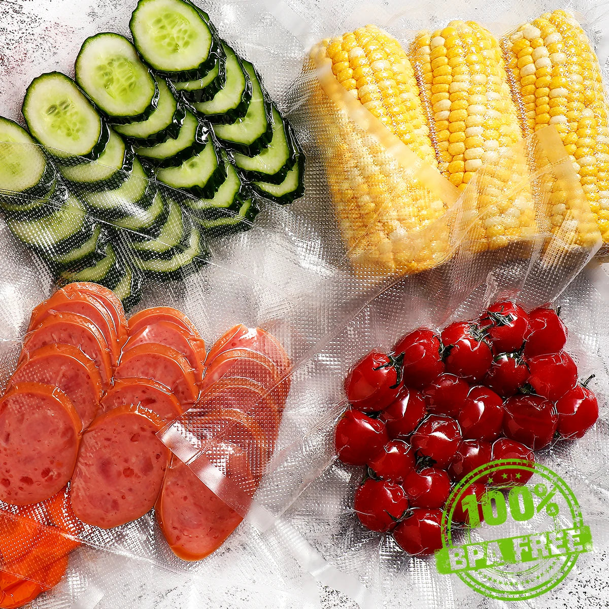 vacuum bags for food Vacuum Sealer bag Food Fresh Long Keeping 12+15+20+25+30cm*500cm Rolls/Lot bags for vacuum packer