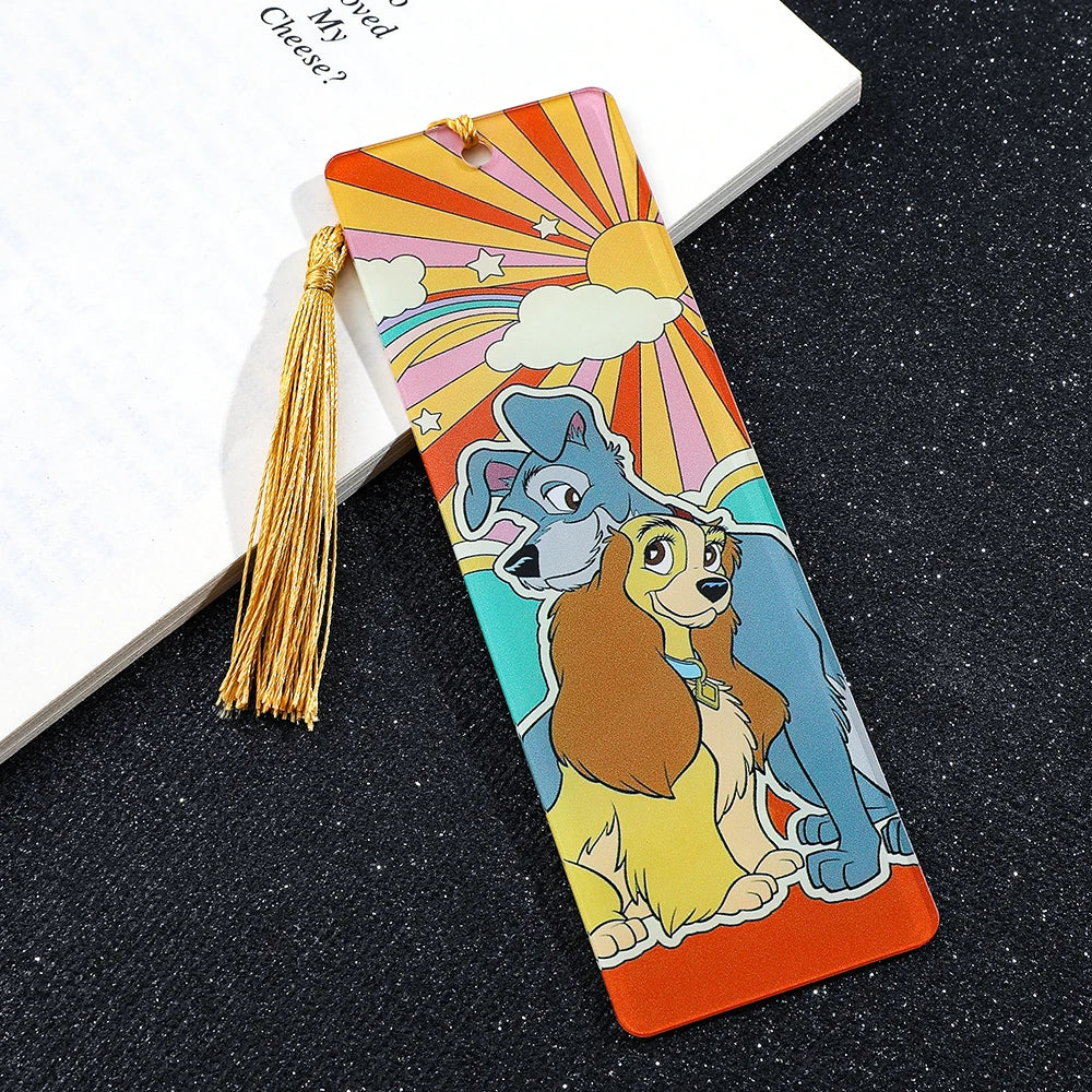 Yellow puppy bookmark, simple and portable, student birthday gift or anniversary gift.