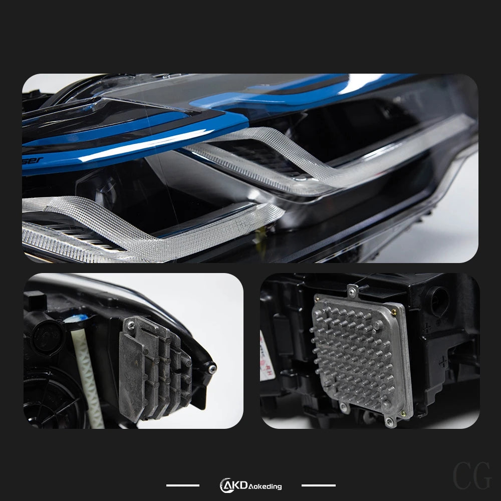 Car Styling Head Lamp for BMW 5 Series G30 Headlights 2017-2021 Headlight LED DRL Signal Projector Lens Automotive Accessories
