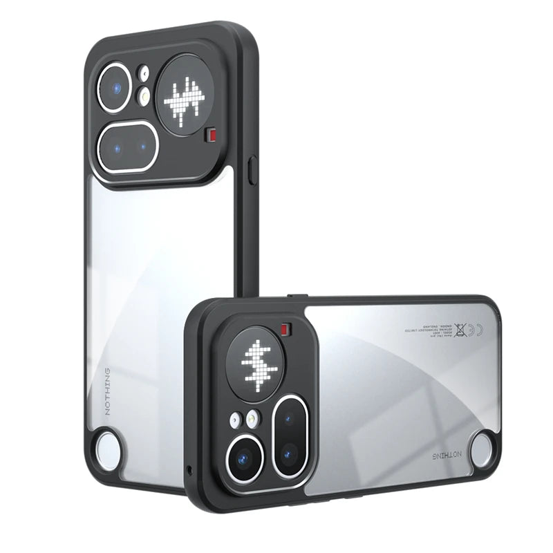 For Nothing Phone 4a Pro Case Matte Transparent Back Cover Protect Shell Shockproof Bumper