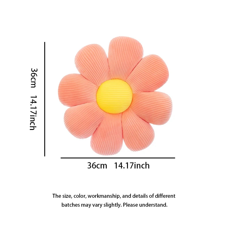 1pc soft and comfortable floral pattern pillow cushion, suitable for bedroom, dormitory, and home decoration