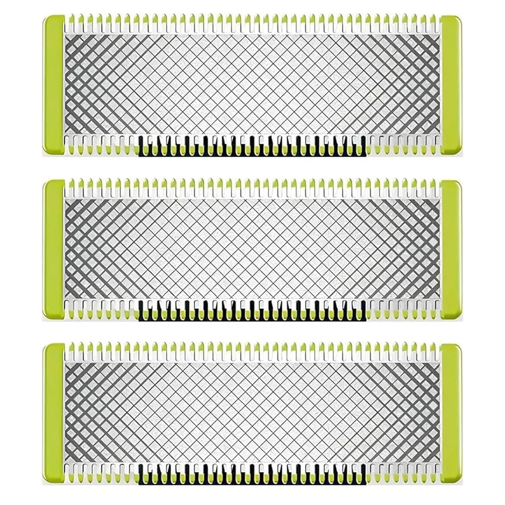 YUKU Shaver Replacement Blade for Original OneBlade Electric Shaver Nose Hair Trimmer Replacement Heads for QP2520 QP2630 QP6520