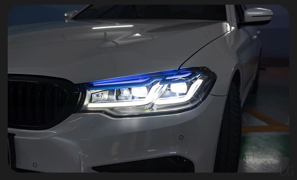 Car Styling Head Lamp for BMW 5 Series G30 Headlights 2017-2021 Headlight LED DRL Signal Projector Lens Automotive Accessories