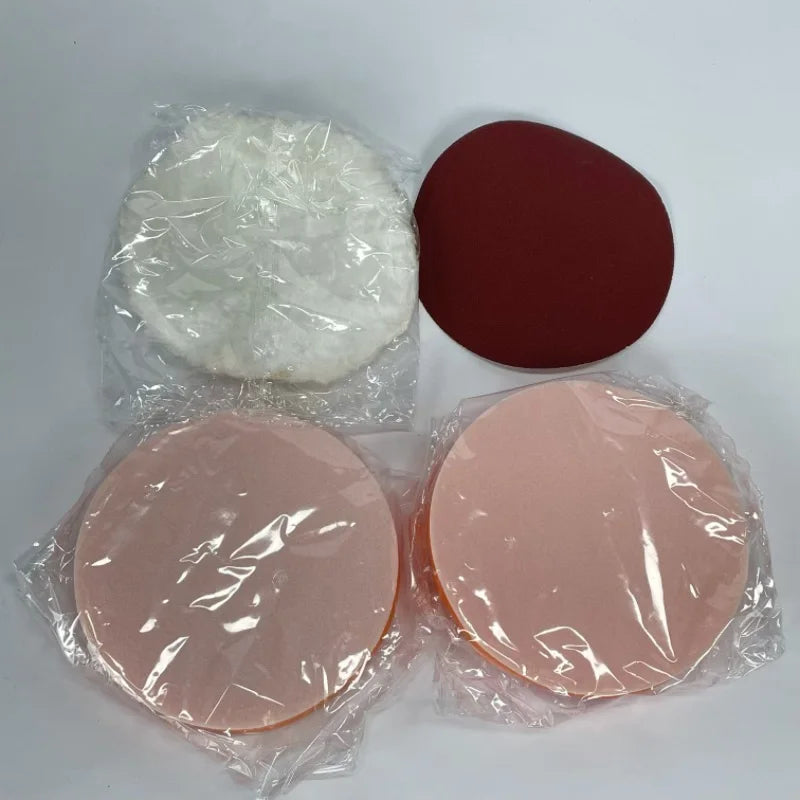 MIGOAT Cordless Car Polisher, 4500RPM Dual-Action Buffer, Auto Detailing Waxing Tool with Soft Pad, For Makita 18V-21V Battery