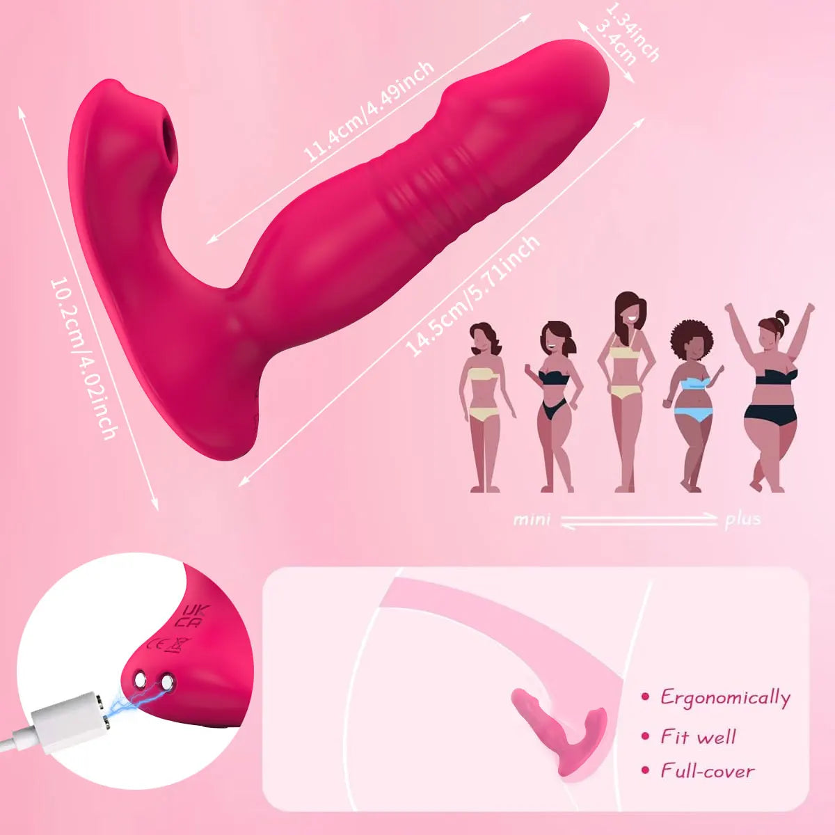 Push Suck Vibrator APP Suck Vibrator for clitoral G-spot stimulation Adult Sex Toys , Ideal for couples who want to flirt