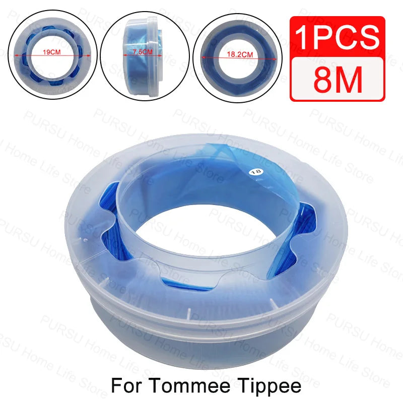 Bady Diaper Refill Bags For Tommee Tippee For Twist & click For Sangenic Tec Diaper Pails Degradable Garbage Replacement Bag