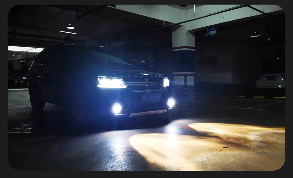 Car Lights for Dodge Journey LED Headlight 2008-2019 JCUV Head Lamp Drl Projector Lens Automotive Accessorie