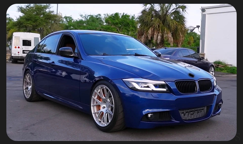 AKD Auto Styling BMW E90 3 Series 2005-2012 Headlight Assembly Upgrade Latest G28 Design Dynamic Signal Light LED Headlight Acce