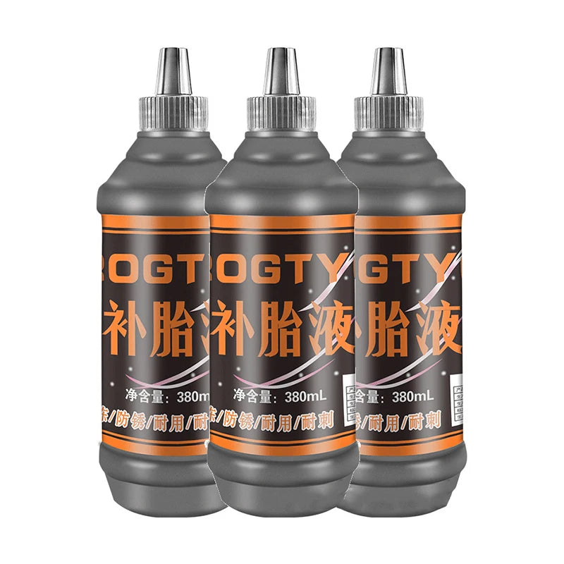 1PC 380ml Large Capacity Car Tire Repair Kit Non-destructive Fast Flat Tire Repair Kit For Small And Medium Wheeled Tire Sealant