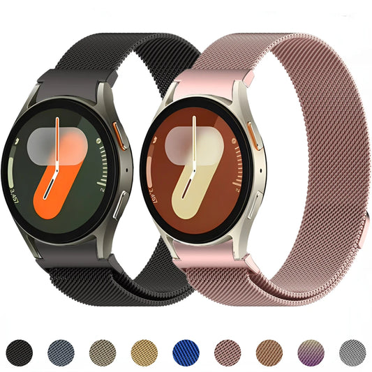 No gap Bracelet for Samsung Galaxy Watch 7 6 5 4 44mm 40mm/6 Classic 47mm 43 46mm Metal Magnetic Strap for Watch 5 Pro 45mm Band