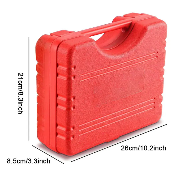 2 in 1 Brake Bleeder THand Held Vacuum Pump Test Vacuum Purge Coolant Refill Tool Gauge Adapters Auto Brake Fluid Bleeding Set