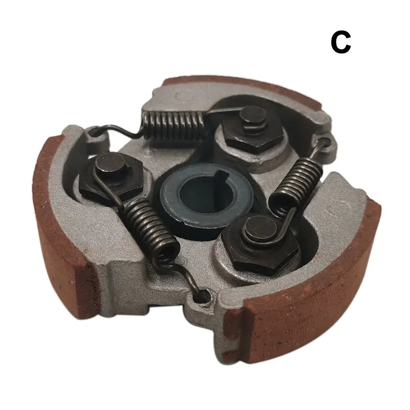 2 Stroke 47cc 49cc Complete Alloy 2/3 Shoe Clutch Pads Springs Gas Motorcycle Minimoto Pocket Bike Mini Dirt Bike Quad ATV