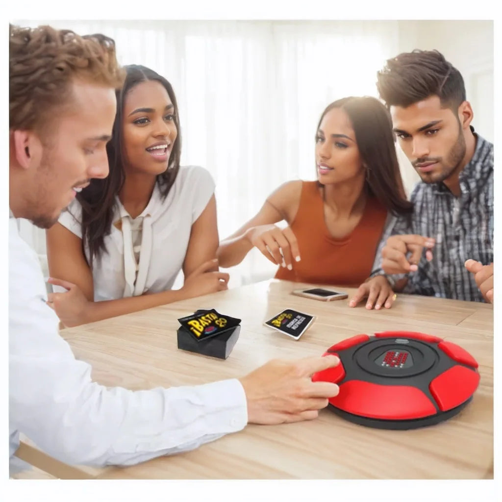 New Basta Spanish Tapple Word Game - English Tapple Games Version Quick Thinking Letter Pressing Board Family Children's Game