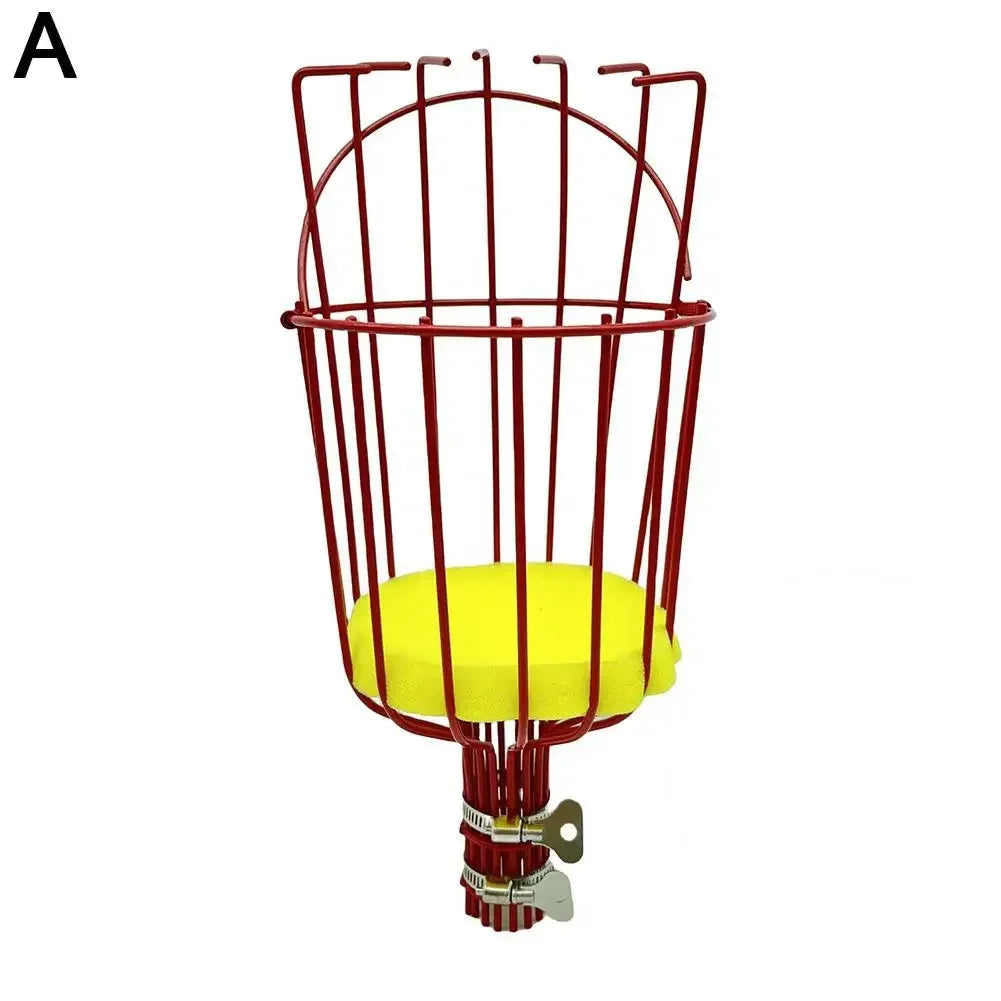 Long Handle Fruit Picker with Basket Adjustable Fruit Catcher for Apple Mango Pear Avocado Professional Orchard Tool I8P8