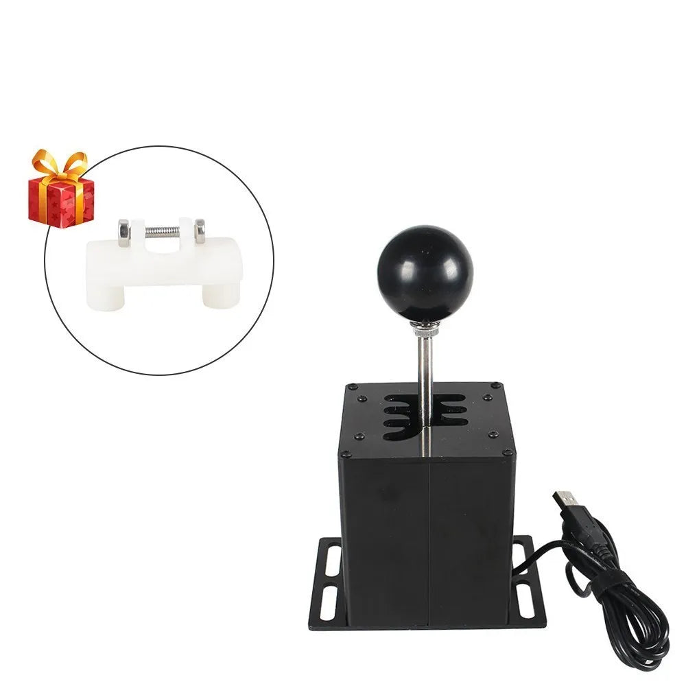 PC USB H Gear Shifter For Logitech G29/G25/G27/G920 For Thrustmaster T300RS/GT For ETS2 Simracing Racing Game Shifter HB-1014