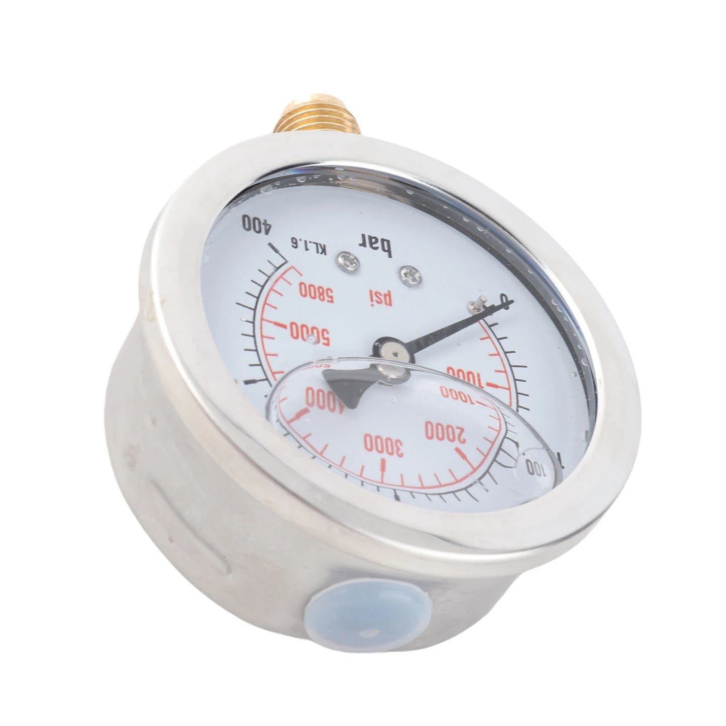 0‑400BAR 0‑5800PSI G1/4 68mm Hydraulic Pressure Gauge Meter Air Pressure Gauge Hydraulic Gauge Hydraulic Pressure Gauge