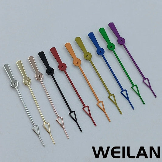 NH35 NH36 7S26 7S36 4R35 4R36 Movements 12.5mm Silver Black Green Blue Red Yellow Orange Watch Single Second Hands Hands