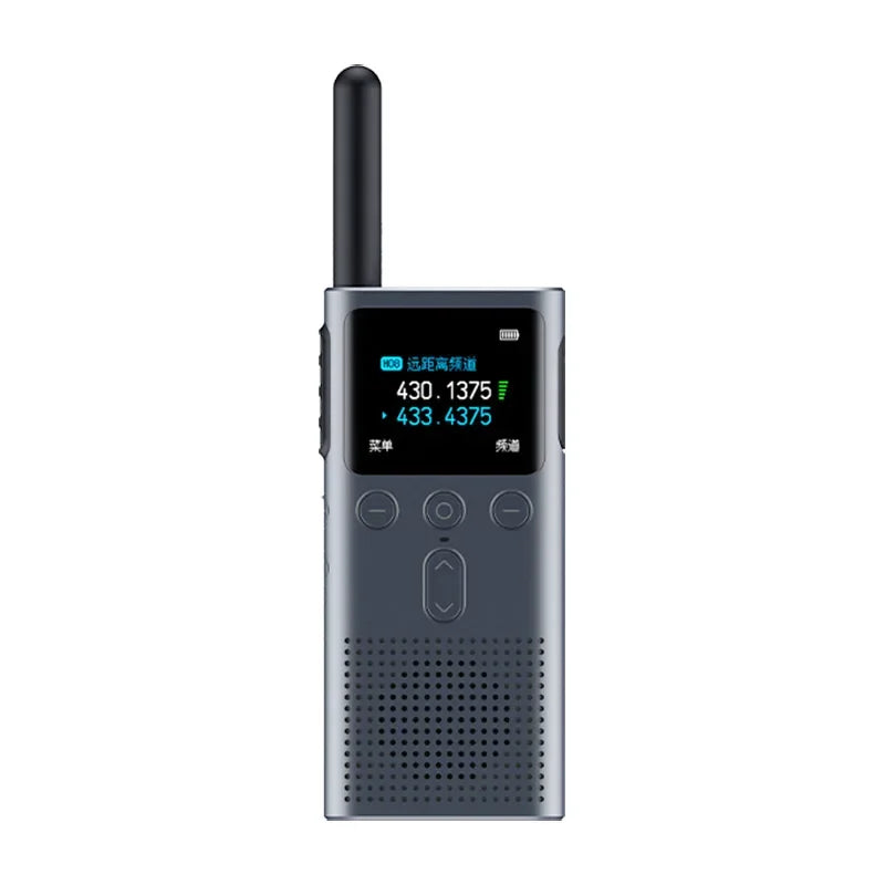 XIAOMI Walkie Talkie 2S 1.77"Color Screen 4W Power 120-hour Standby Dual Mode 5km Call Distance IP54 Outdoors Security Intercom