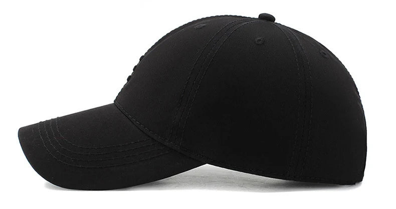Three Horizontal Lines Embroidery Baseball Caps Spring and Autumn Outdoor Adjustable Casual Hats Sunscreen Hat
