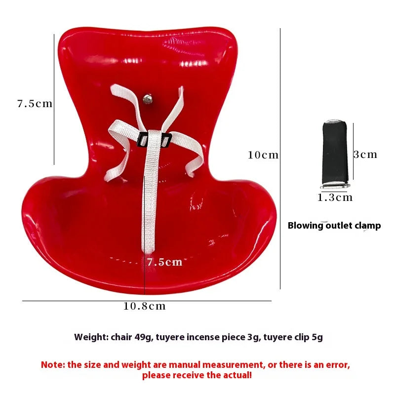 Labubu V1 V2 Idol Dolls Safety Seat Kawaii Plush Doll Car Seat Ornament with Air Outlet Aromatherapy Decoration Accessories Gift