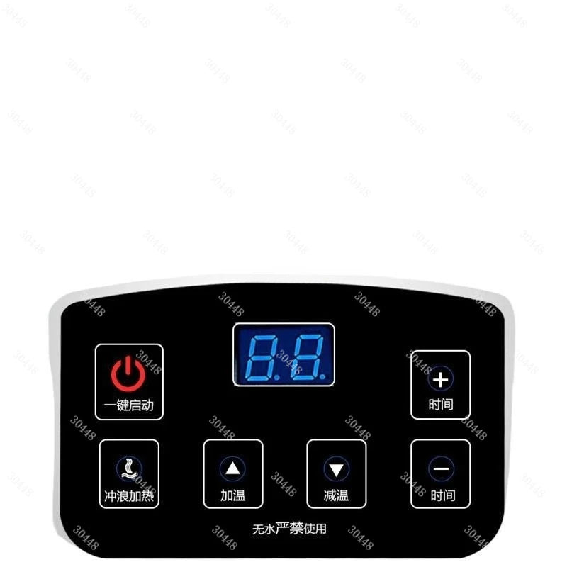 Electric Foot Spa Full-Automatic Massage Home Surfing Foot Bath Vibration Soaking Heater Foot Therapy Machine