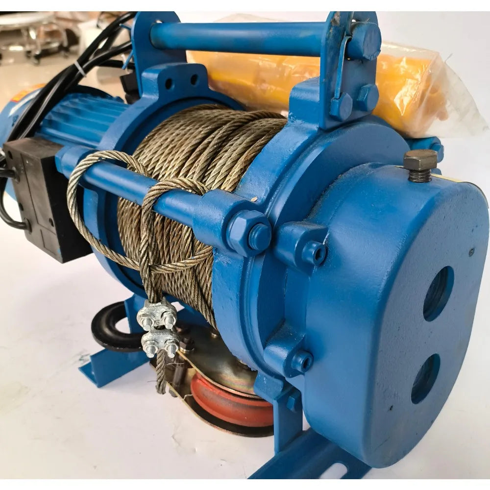 Electric high power car winch car small crane electric hoist