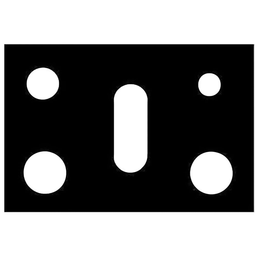 Gas Stove Furnace Cleaning Pad 5-hole Gas Cooker Protector Cover Anti-Oil Stovetop Burner Cooker Protective Mat 0.2mm Thickness