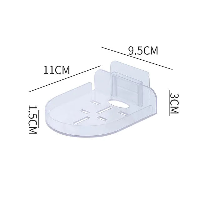 Wall Mounted Camera Bracket Adhesive, No Drilling, Household Indoor Storage, Fixed Monitoring Rack, Tray, Item Storage Wholesale