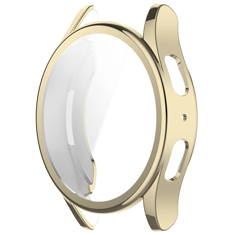 Silicone TPU Case Glass For Samsung Galaxy Watch 7 40mm 44mm Full Cover Screen Protector Bumper for Watch7 44mm 40mm Cover Shell