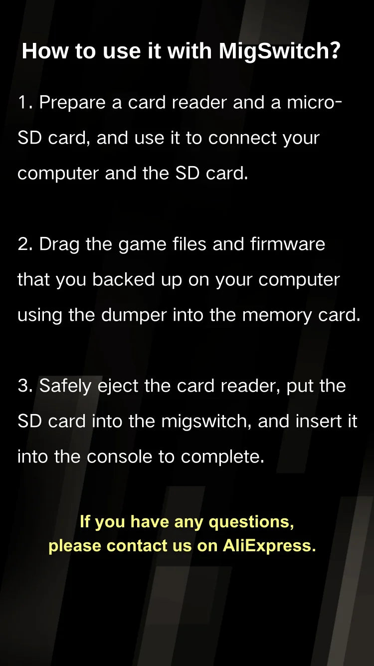 New Mige Dumper For NS Game Card
