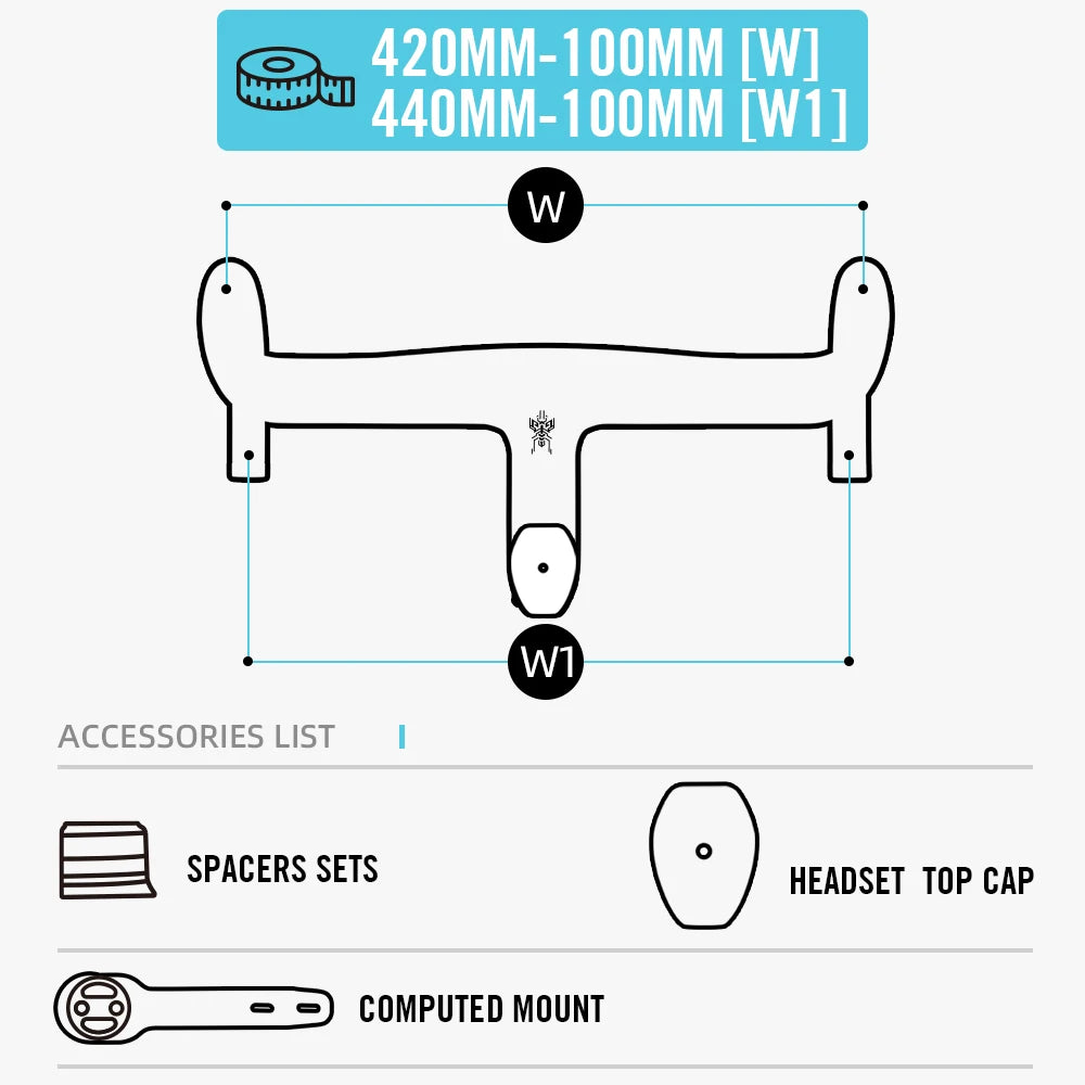 LEXON VERO Full Carbon Road Bike Handlebar Full Inner Cable Urltra-Light Bicycle Racing Handlebars Cycling Product Accessories