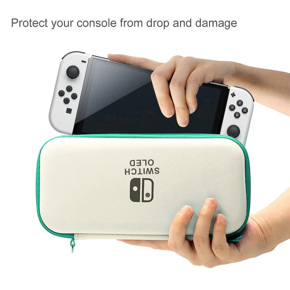 New Switch OLED Storage Carrying Case  7 in 1 Kit for Nintendo Switch OLED Crystal Shell For Switch Oled Accessories