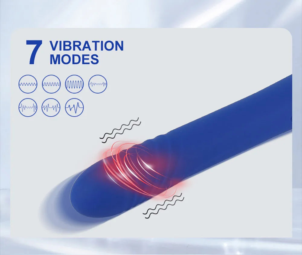 Hammer Vibrator Multifunctional Sex Machine G Spot Stimulation Telescopic Dildo Vaginal Massage Clit Sucking Female Masturbator