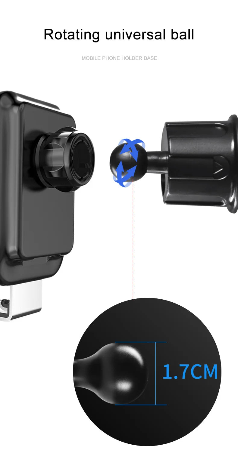 Car Phone Holder Base GPS Navigation Support Bracket For Mercedes Smart 450 451 453 Fortwo Forfour Car Accessories Interior