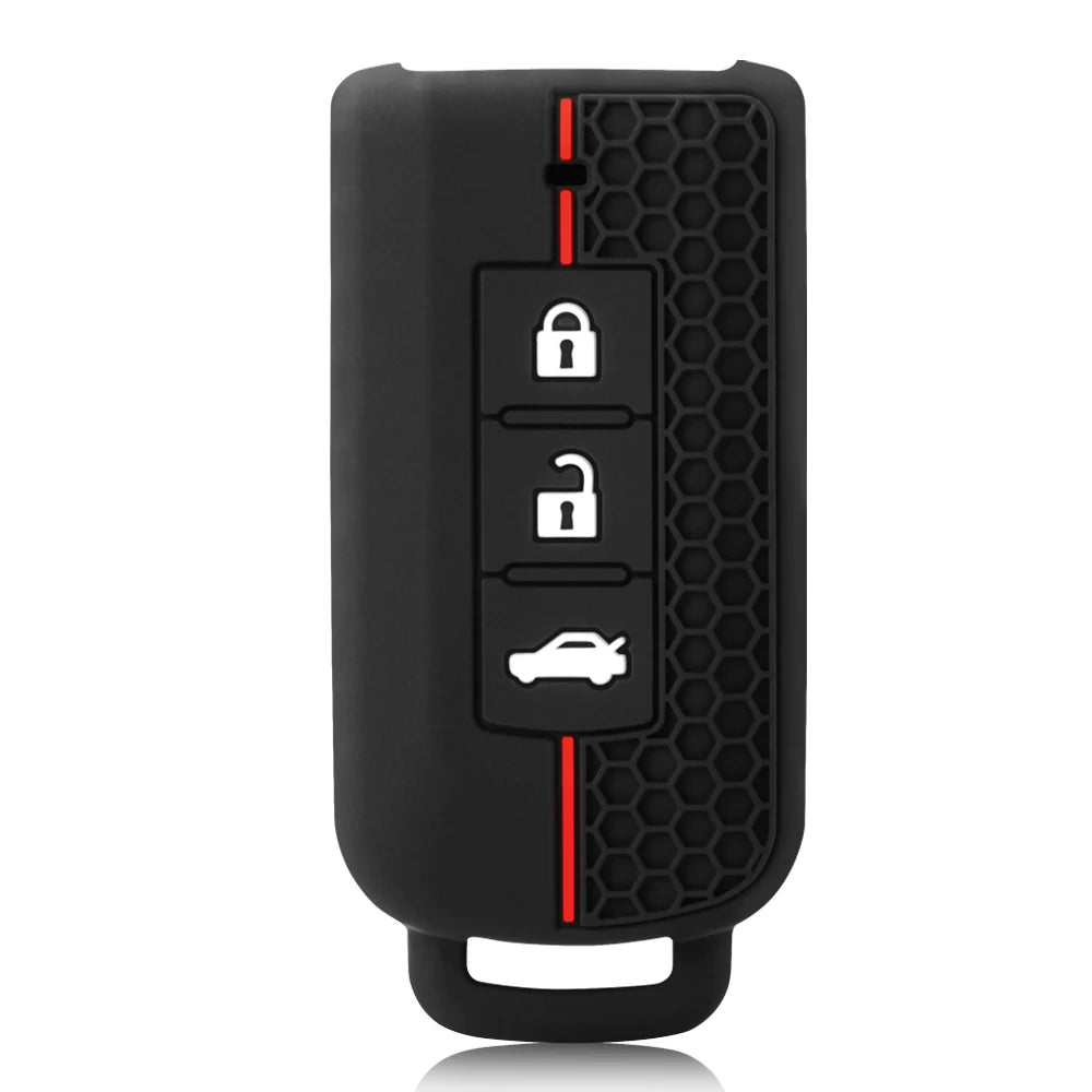 For Mitsubishi Xpander Outlander ASX Pajero Eclipse Cross Montero Silicone Key Cover Remote Car Key Case Cover Shell