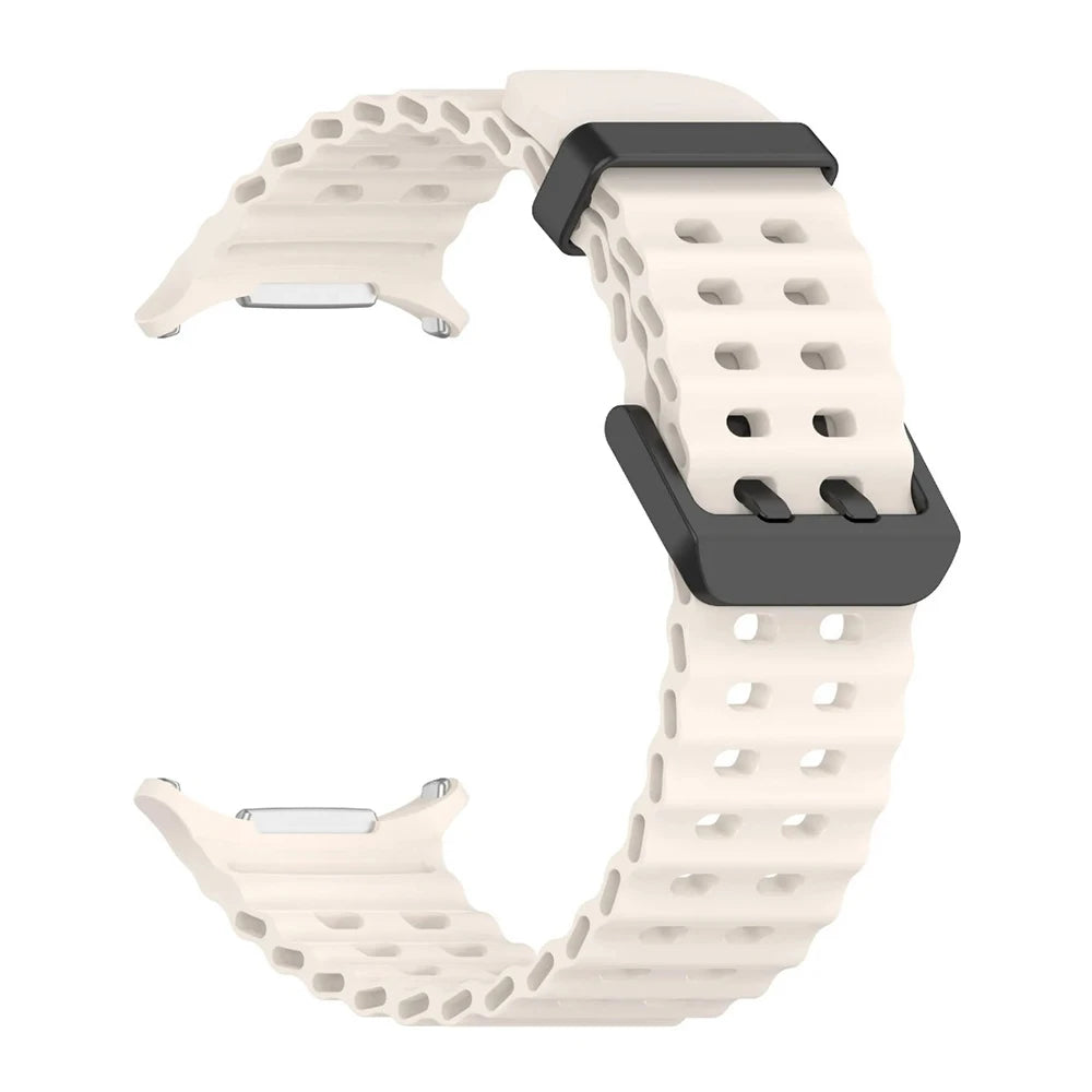 Ocean Strap for Samsung Galaxy Watch Ultra 2025 Sports Silicone Band for Galaxy Watch 8-7 Ultra 47mm Official Original Wristband