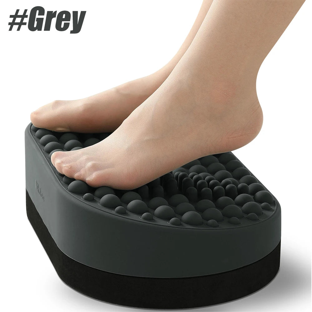 1Pcs Foot Massager Under Desk Footrest,Foot Rest for Under Desk at Work with Massage,Foot Stool Under Desk