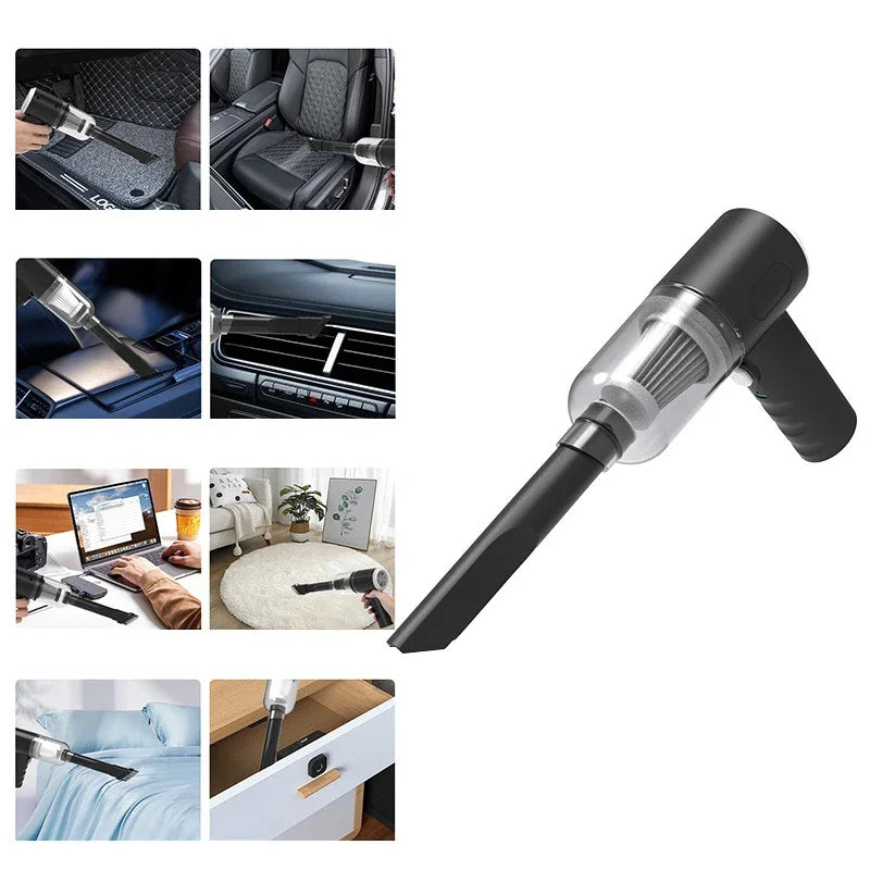 Powerful Wireless Portable Cleaning Machine Car Vacuum Cleaner Strong Suction Mini Handheld Vacuum Cleaner for Car and Home