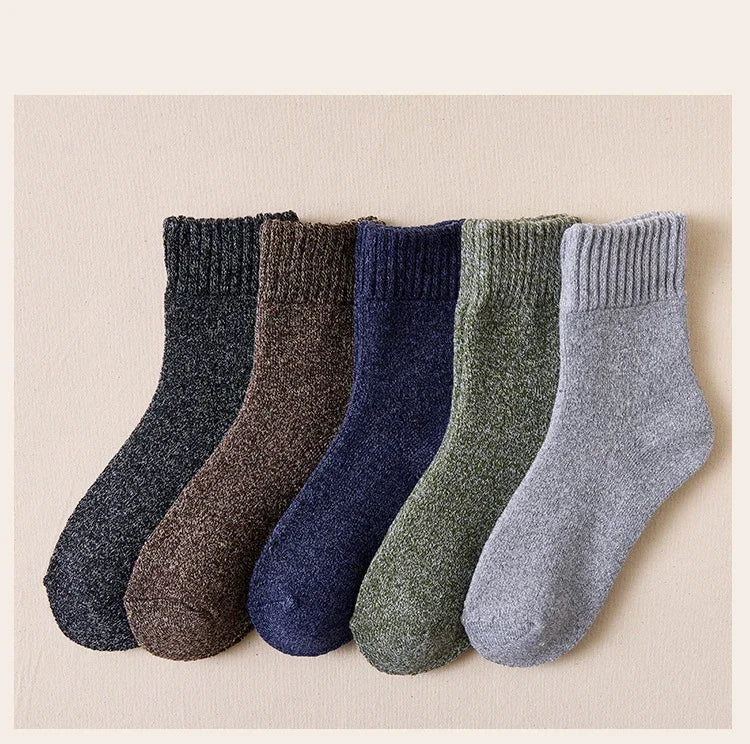 Thicken Wool Socks Men High Quality Towel Keep Warm Winter Socks Cotton Christmas Gift Socks for Man Thermal Against Cold Sock