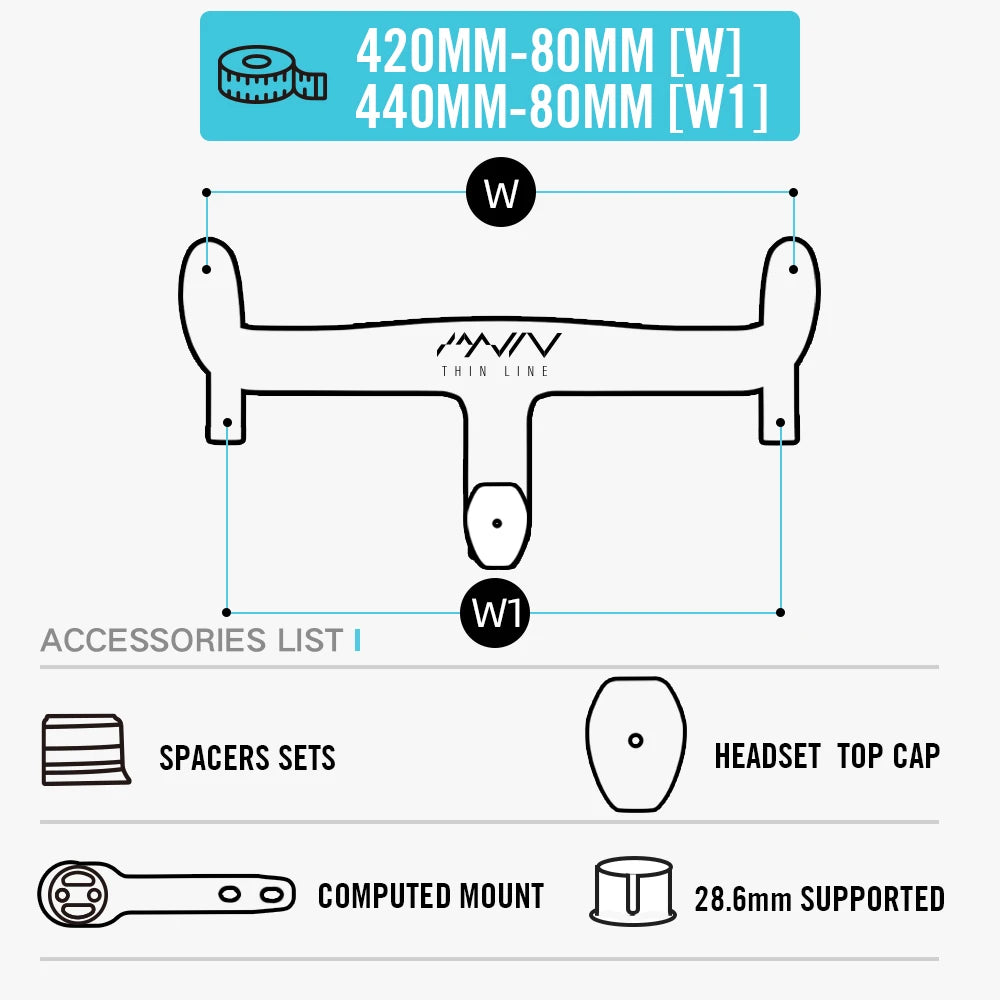 LEXON Full Carbon Road Integrated Handlebar Ultralight Road Bike Handlebar T1000 Racing Bent Bar, Bicycle Accessories 28.6mm