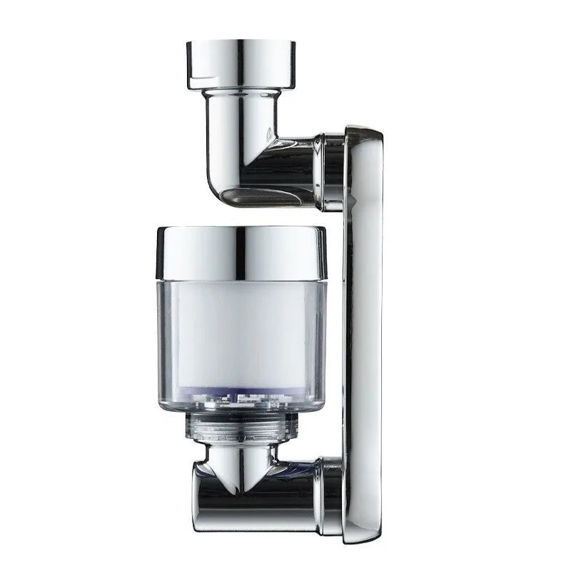 Universal 1080 °Swivel Robotic Arm Swivel Extension Faucet Aerator Kitchen Sink Faucet Extender Mixer Tap Nozzle Water Flow Mode