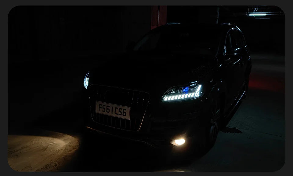 Car Lights for Audi Q7 Q7L Headlight 2006-2015 Q7 Head Lamp Drl Projector Lens Automotive Accessories