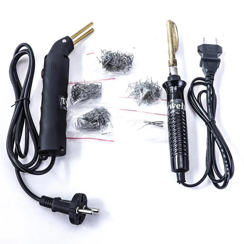 New Heat Gun Plastic Welding Machine Bumper Soldering Iron Staples Bumper Repair Car Tools Kit HOT Stapler Plastic Welder