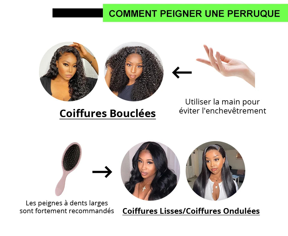 Pre Cut No Glue Glueless Wigs Human Hair Body Wave Lace Frontal Wig Wet and Wavy Water Wave Human Hair Wig on Clearance Sale Glueless Pre plucked Human Wigs Ready to Go Wear And Go Glueless Human Hair Wig For Women