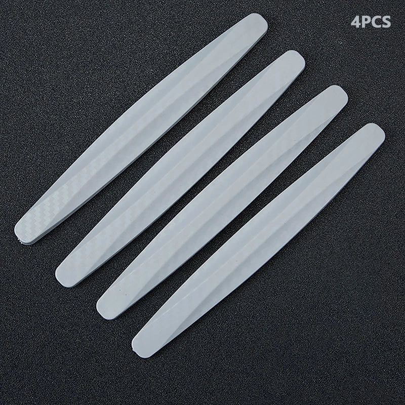 4 Piece Universal Front Rear Bumper Corner Protector Guard Car Anti-collision Protection Decoration Strip Car Accessories New