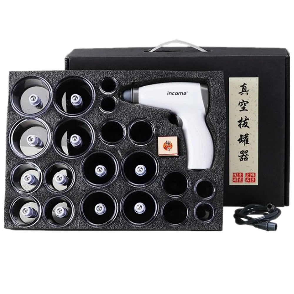 Chinese Medicine Suction Cups Anti Cellulite Electric Bank Vacuum Hijama Cupping Glasses Therapy Physiotherapy Massage Body Jars
